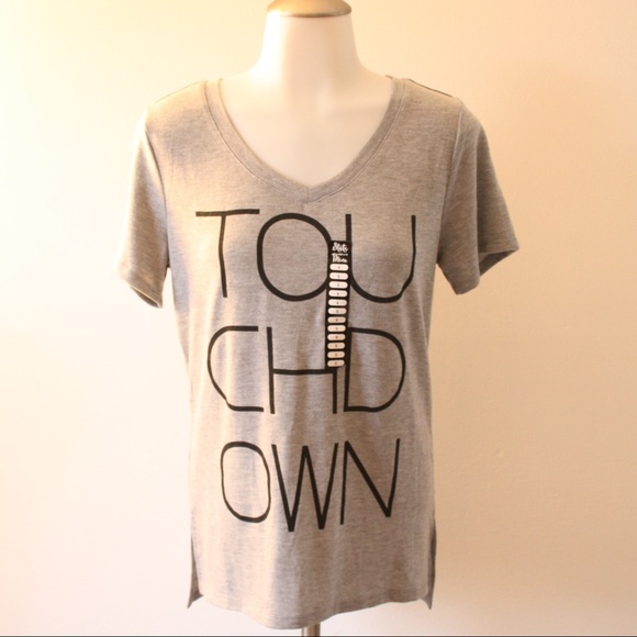 State of Mine Tops - SALE! NWT Small Football Touchdown Graphic Tshirt